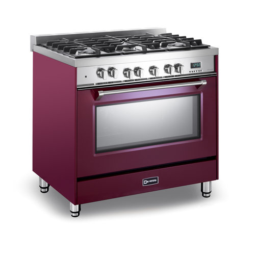 Verona Prestige 36" 4 Cubic Feet Dual Fuel Freestanding Convection